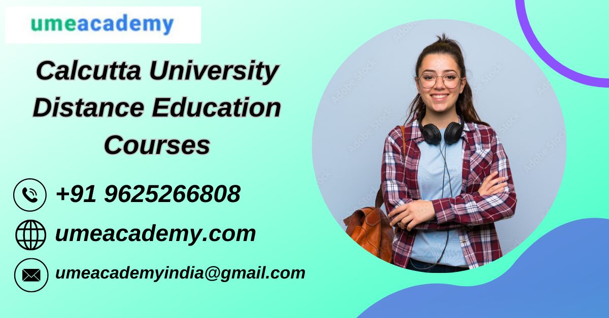 Calcutta University Distance Education Courses